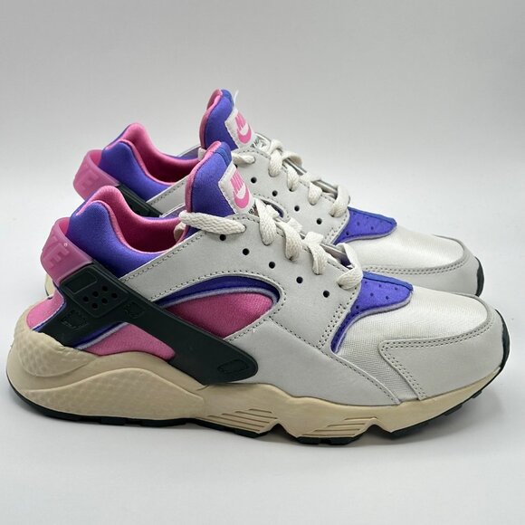 Nike Air Huarache Run PRM Playful Pink/Blue/Sail White FB9697-001 Sz M :7.5 W:9 - Picture 3 of 10